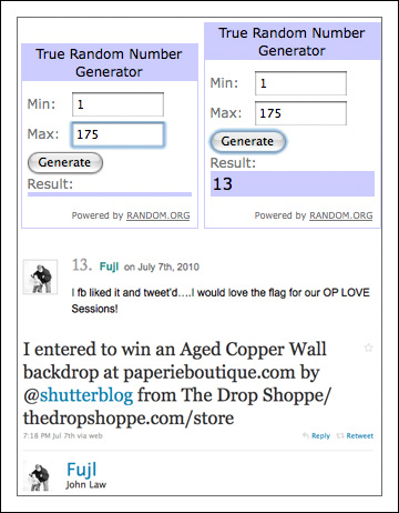 [ The Drop Shoppe winner ]